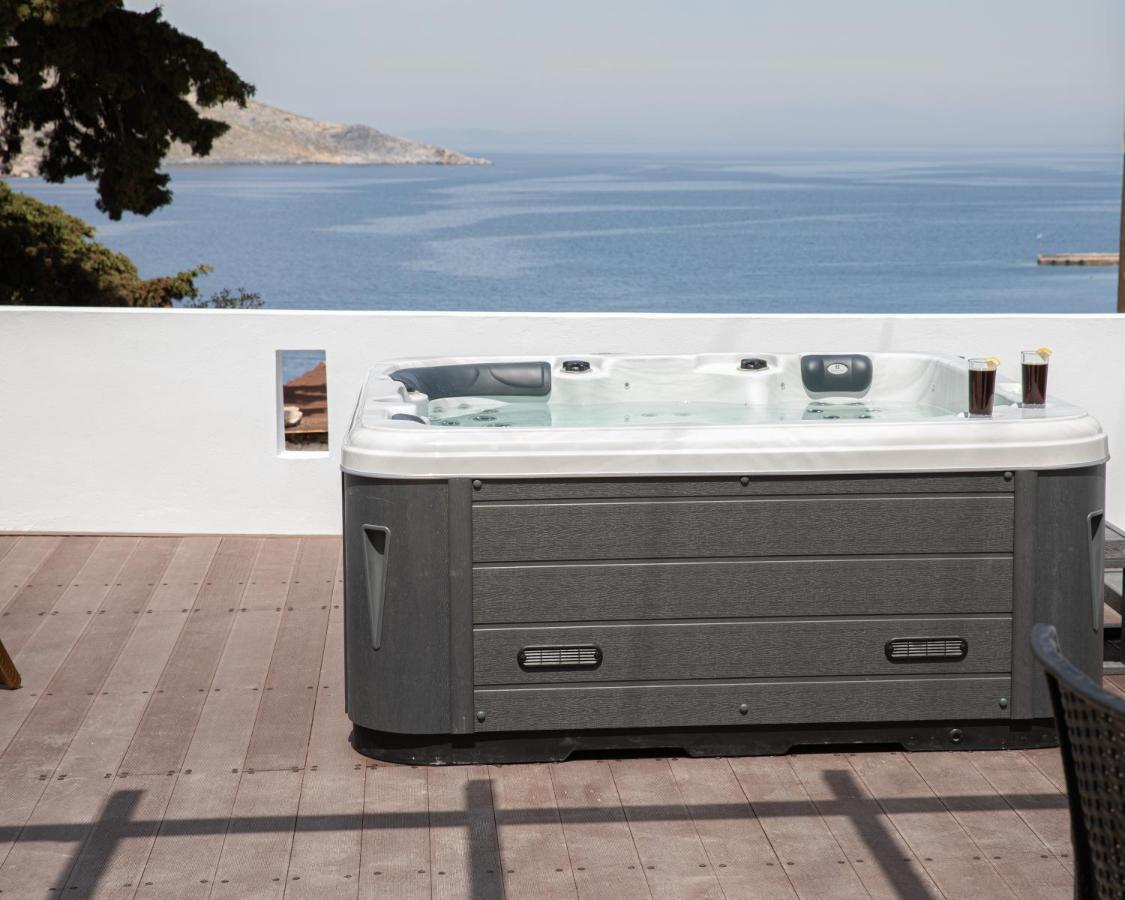 Sunny Bay Villa Agia Marina  Bagian luar foto